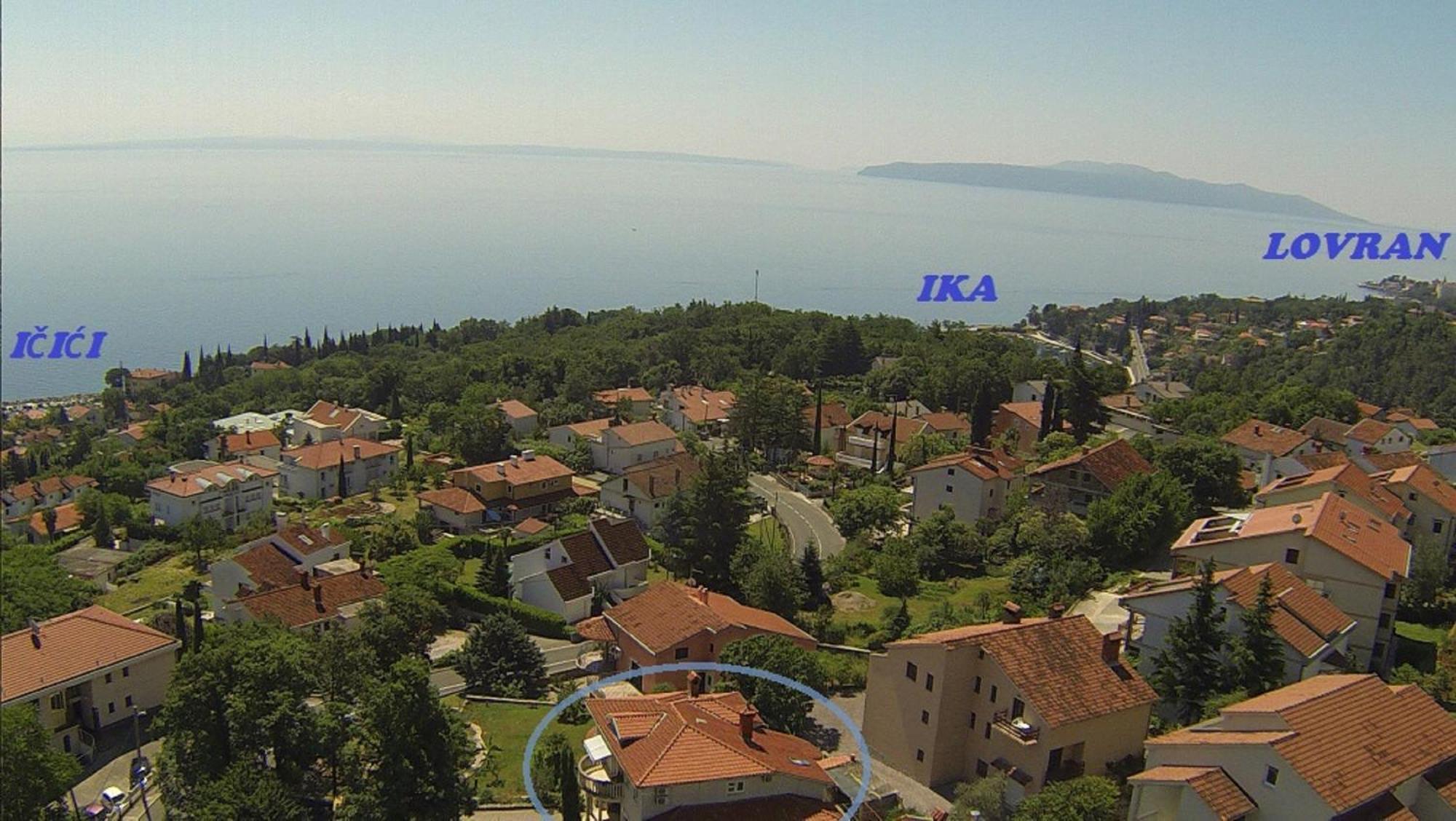 B&B Eva Ičići Eksteriør billede